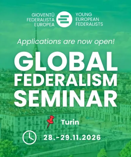Global Federalism Seminar, Torino 28 - 29 novembre
